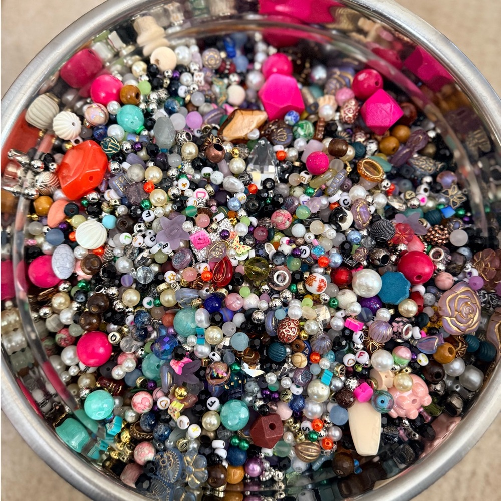 Colorful Bead Soup by the Pound. NEW BEADS ADDED - Picture 3 of 6